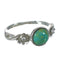 Sterling Silver Turquoise Southwestern Flower Ring Size 5 YX90831